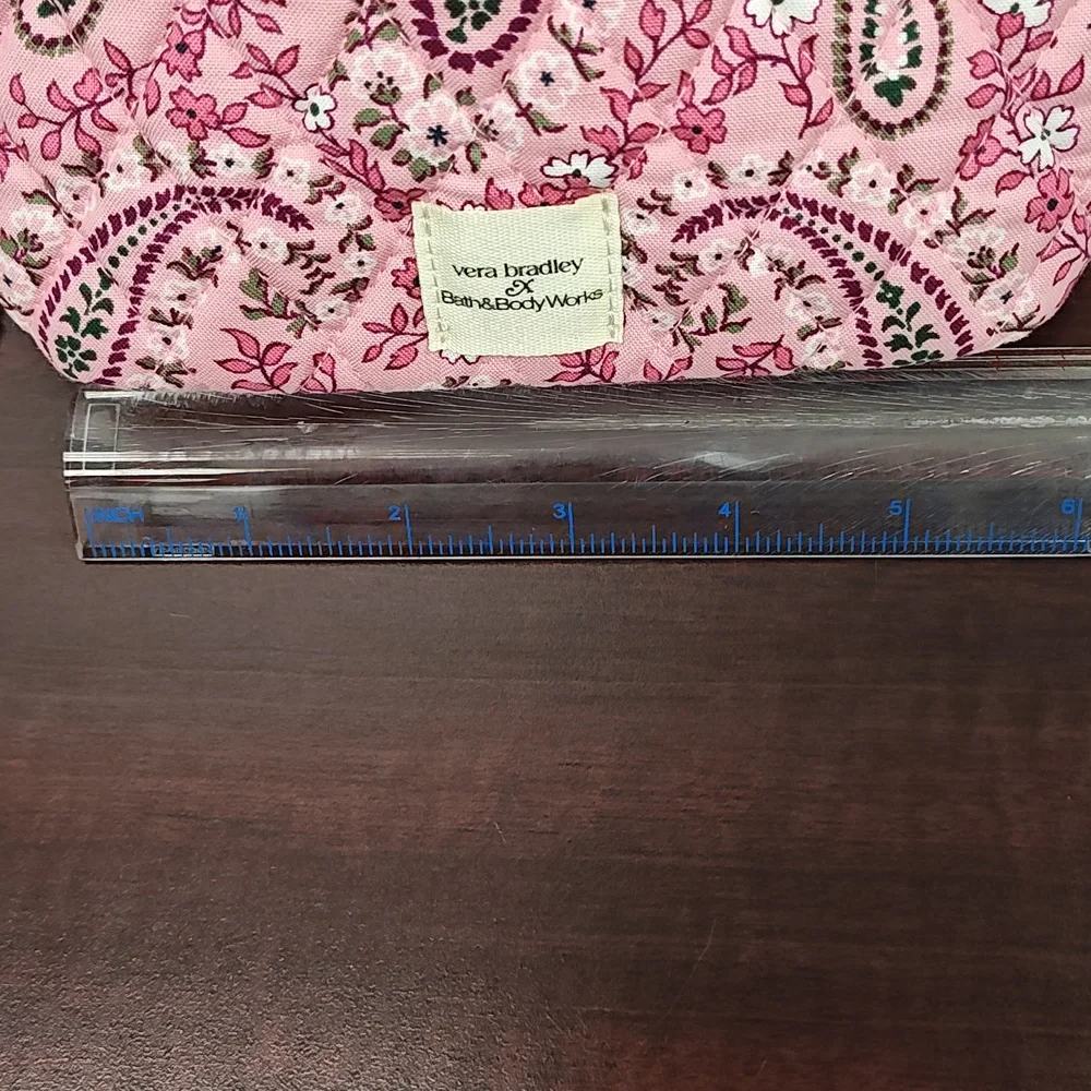 Bath & Body Works Vera Bradley PINK BERRY BURST Cosmetic Bag & Mini Set